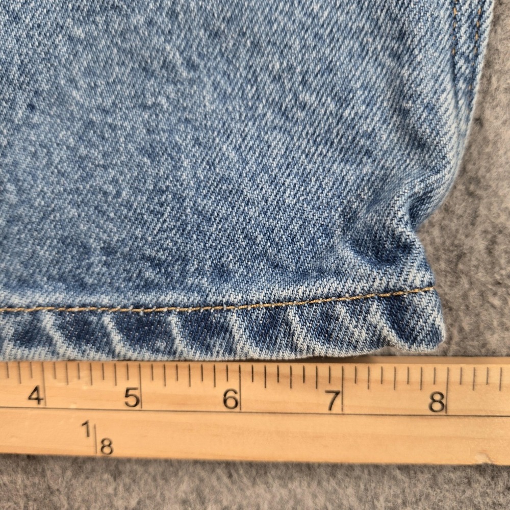 Carhartt B17 Jeans Mens 40x27 (tag 40x28) Stone Wash Blue Relaxed Straight Denim - Picture 8 of 11